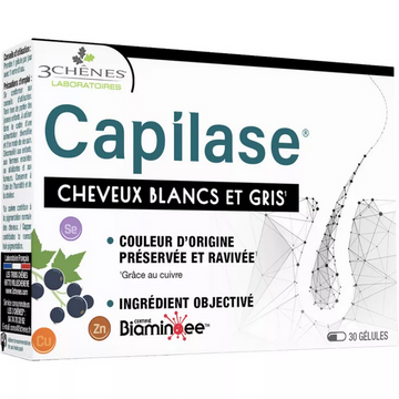3Chênes Capilase White and Grey Hair 30 capsules