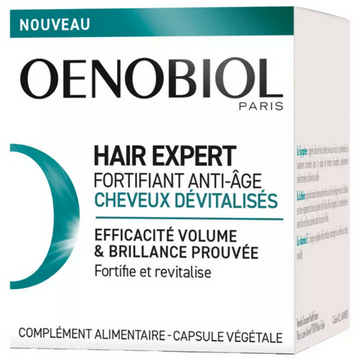 Oenobiol Hair Expert Fortifying Anti-Aging Devitalized Hair Capsules