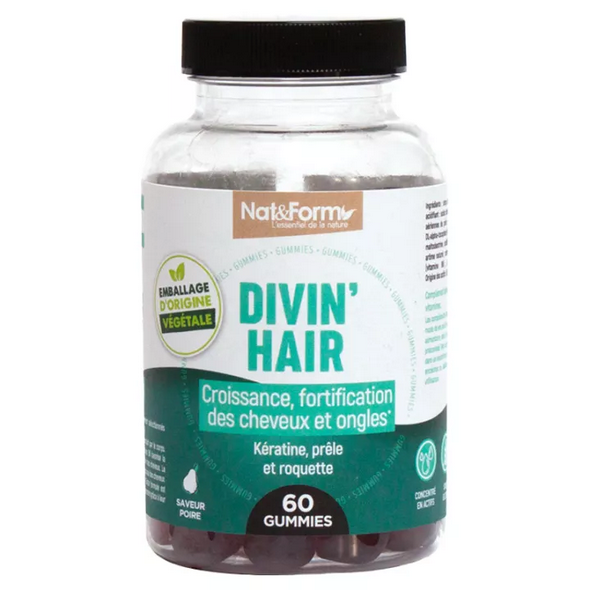 Nat & Form Les Splendid Divin'Hair 60 gummies