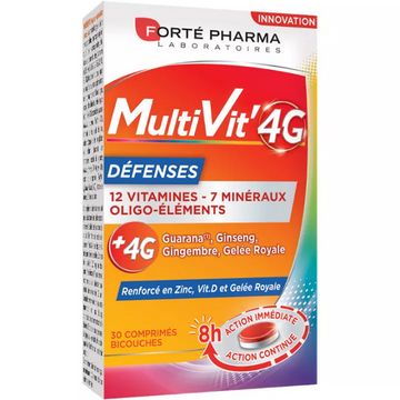 Forté Pharma Multivit' 4g Defenses Tablets
