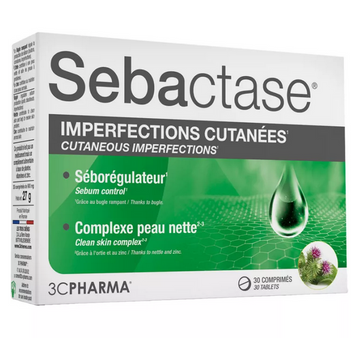 3C Pharma Sebactase Skin Blemishes 30 tablets