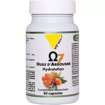 Vitall+ Sea Buckthorn Oil Omega 7 - Hydration 60 capsules