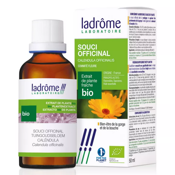 Ladrôme Extraits de Plante Fraîche Bio Souci Officinal 50 ml