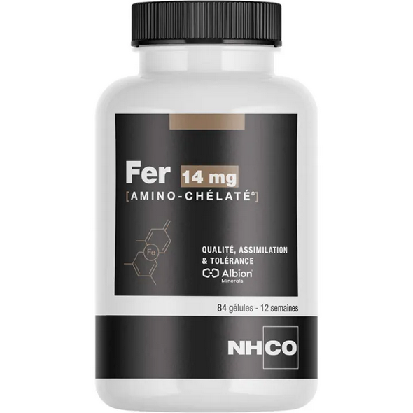 NHCO Iron Amino Chelated 14mg capsules