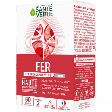 Santé-Verte Microencapsulated Iron 14mg