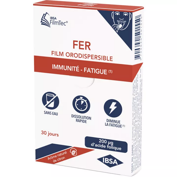 IBSA Filmtec Fer 30 orodispersible films x30