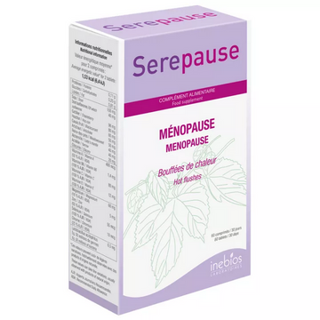 Inebios Serepause Menopause Hot Flushes 60 tablets
