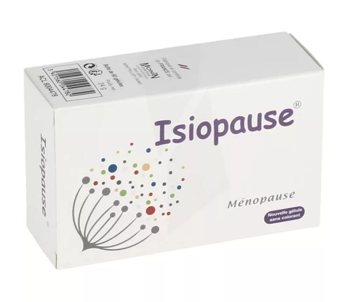 Monin Isiopause Purified Pollen 60 capsules Menopause