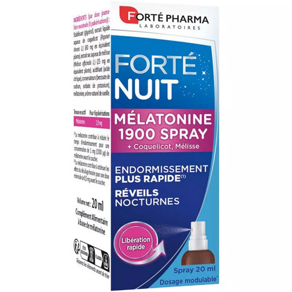 Forte Nuit Melatonine 1900 Spray