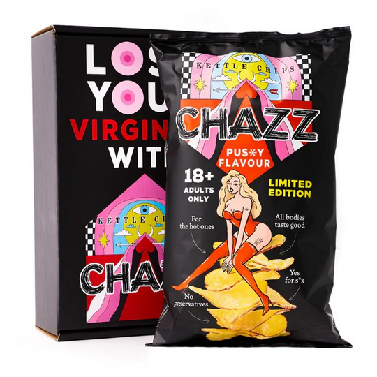 CHAZZ PUSSY Flavor Potato Chips 18+ ADULTS ONLY !!! Great for parties!!!