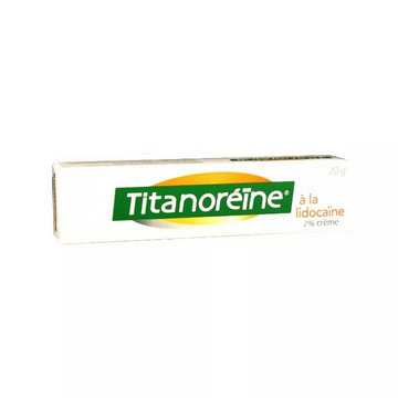 Titanoreïne Lidocaine 2% hemorrhoid anesthetic cream