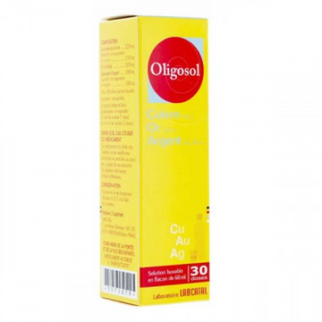 OLIGOSOL Copper Gold Silver oral solution 60 ml