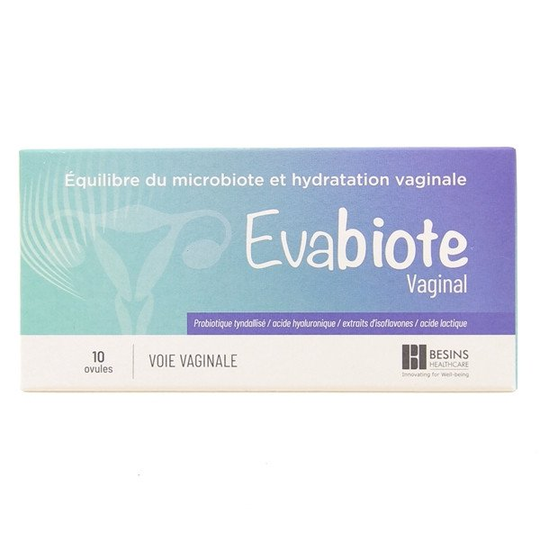 Evabiote vaginal ovules x10