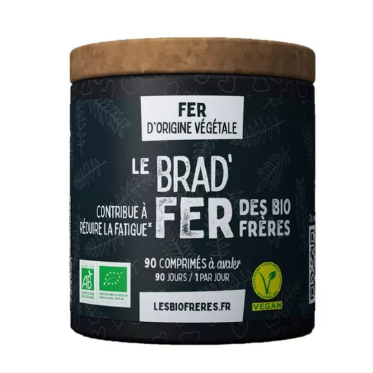 Organic iron - 90 tablets Les Bio Frères