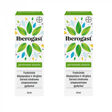 2x Iberogast 20ml Oral Liquid IBS Indigestion Abdominal Discomfort Dyspepsia 40ml