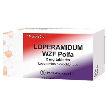 Loperamidum WZF Polfa 2mg tablets N10