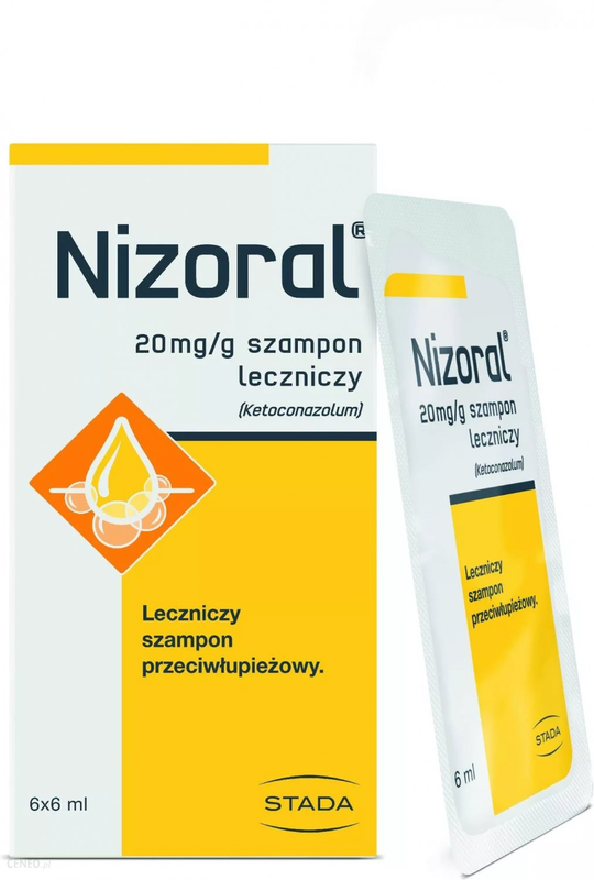Nizoral medicated anti-dandruff shampoo 6ml x 6 sachets