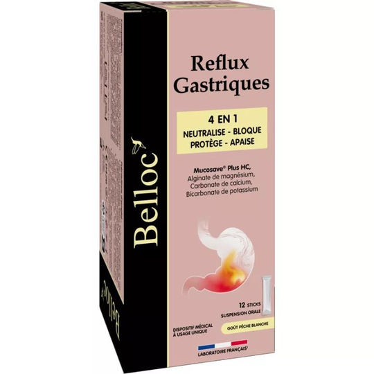 Belloc Gastric Reflux 4 in 1 12 Sticks