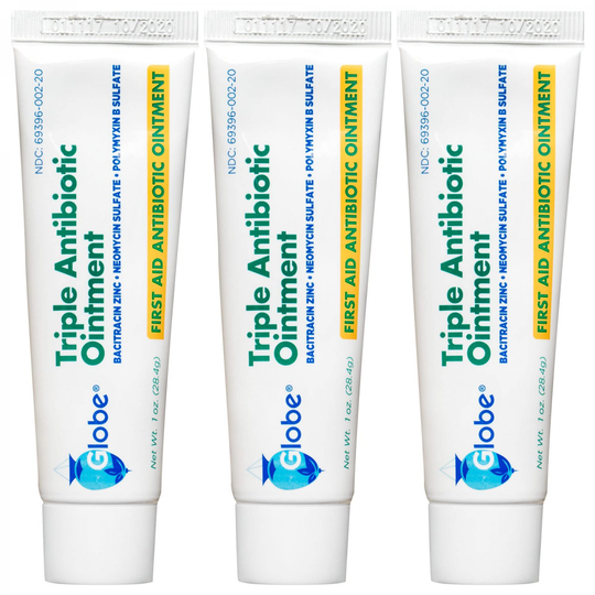 First Aid Triple Antibiotic Ointment 1oz Tube -3 Pack