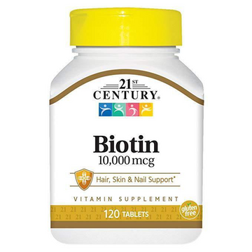 21st Century Biotin 10000 mcg Tablets 120 count