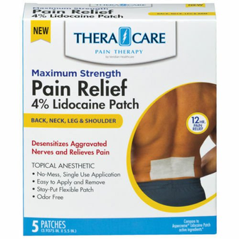 TheraCare Pain Relief Patches, 5 ct