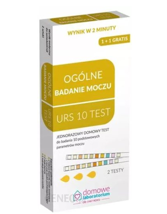 URS 10 Home Laboratory Test 2 pieces.