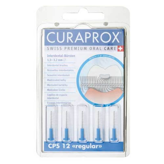Curaprox Cps 12 Interdental 1.3 - 3.2mm diameter, 5 pcs