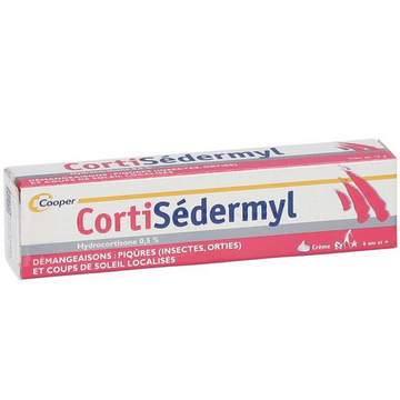 Cortisedermyl 0.75% cream 15g - Itchy insect bites - COOPER