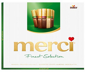 Merci Finest Selection - Almond Crisp Variety 250 G, Merci/Germany