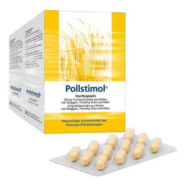 Pollstimol hard capsules, 200 pcs - Herbal Therapy for Prostate Diseases