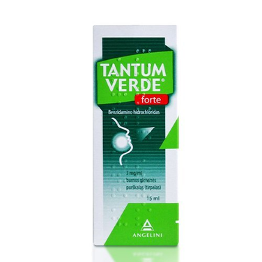 Tantum Verde forte 3 mg/ml spray, 15 ml - oral cavity diseases