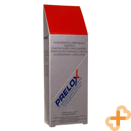 PRELOX 60 Tablets Supplement For Men's Sexual Health L-arginine Pycnog PRELOXAU supplements
