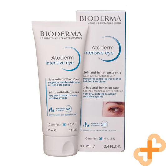 BIODERMA ATODERM INTENSIVE EYE Cream Moisturer Anti Age 3IN1 100ML BIODERMAAU supplements
